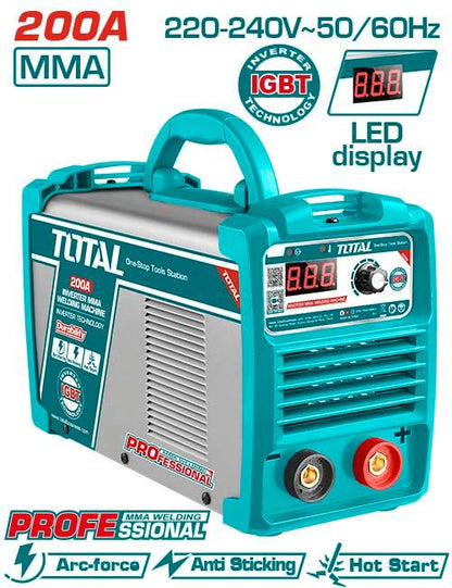TW220069 - Poste À Souder MMA - Total 200A - Domestique - SME IMPORT