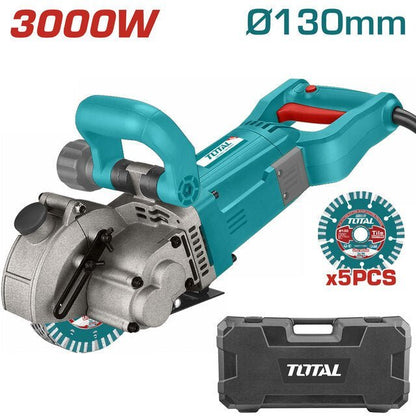 TWLC1301 - rainureuse murale TOTAL 3000 w 125 mm - efficace - SME IMPORT
