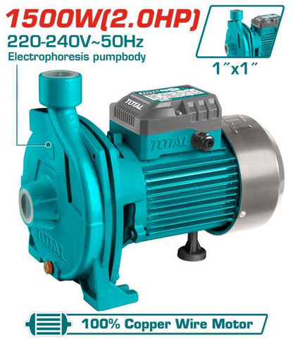 TWP215006 Pompe Centrifuge TOTAL 1500W 140 Lpm Domestique - SME IMPORT
