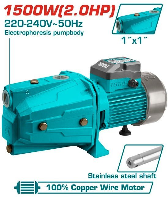 TWP315006 - Pompe Jet Autoamorçante TOTAL 2HP Irrigation - SME IMPORT
