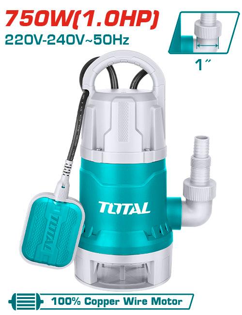 TWP87506 Pompe Submersible TOTAL 750W Drainage Efficace - SME IMPORT