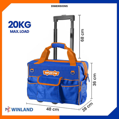 Valise a outil 19" 20kg WADFOW WTGR102 - SME IMPORT