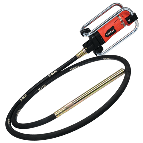 VIBREUR A BETON ELECTRIC 2300W+Aiguille 4 Metres Diam.35MM — YATO YT-82601 - SME IMPORT