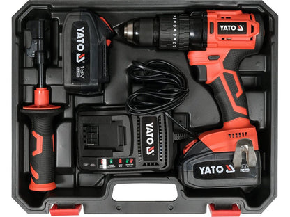 VISSEUSE PERC.A PERCU. 75Nm 2Batt.3Ah.18V Brushless — YATO YT-82791 - SME IMPORT