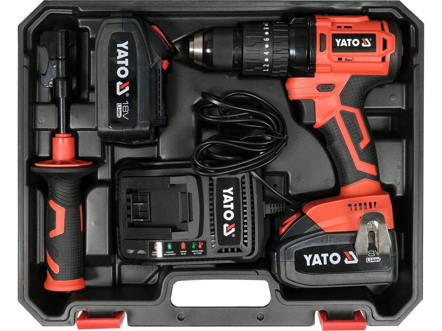 VISSEUSE PERC.A PERCU. 75Nm 2Batt.3Ah.18V Brushless — YATO YT-82791 - SME IMPORT