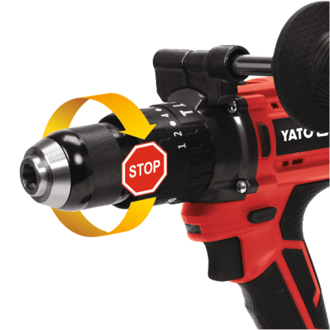 VISSEUSE PERC.A PERCU. 75Nm 2Batt.3Ah.18V Brushless — YATO YT-82791 - SME IMPORT