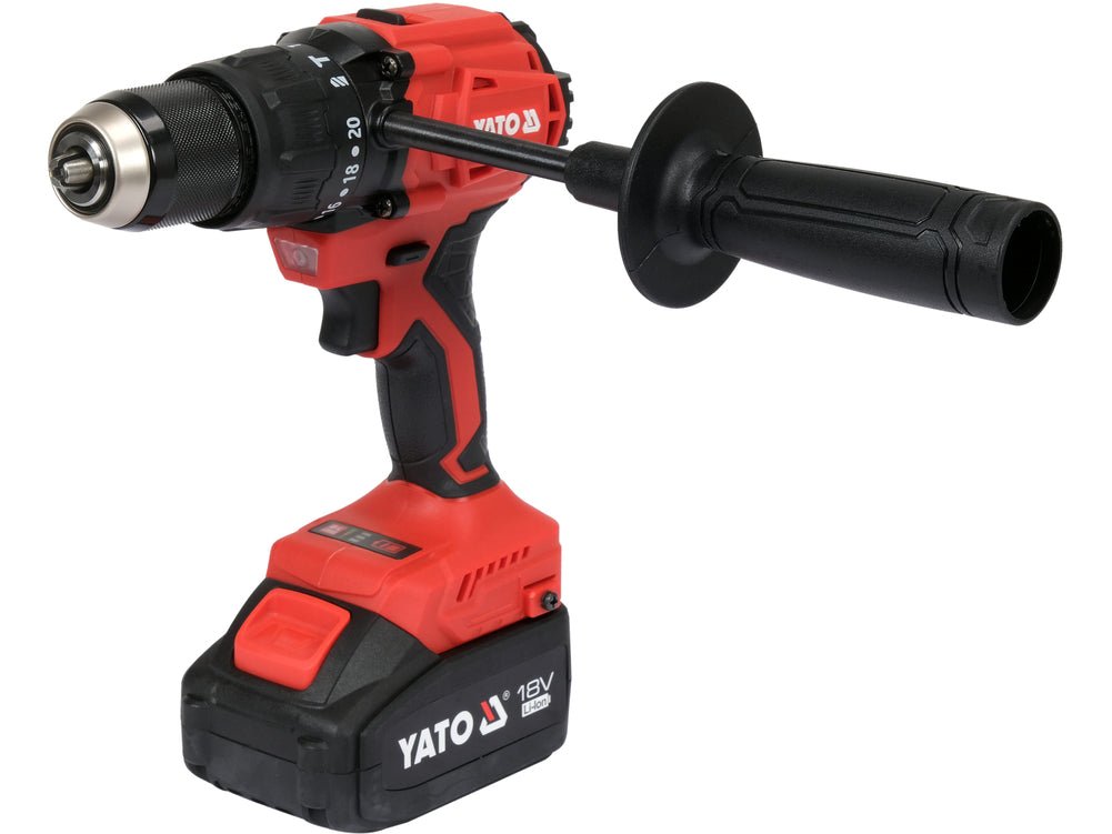 VISSEUSE PERC.PERCU.120Nm 2Batt.4Ah 18V Brushless — YATO YT-8277915 - SME IMPORT