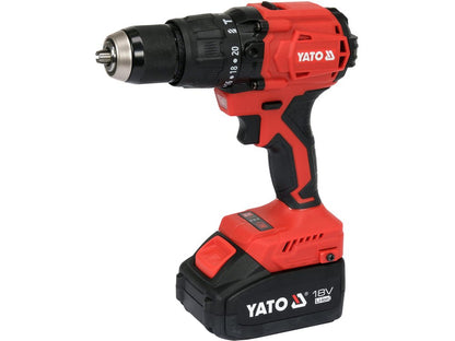 VISSEUSE PERC.PERCU.120Nm 2Batt.4Ah 18V Brushless — YATO YT-8277915 - SME IMPORT