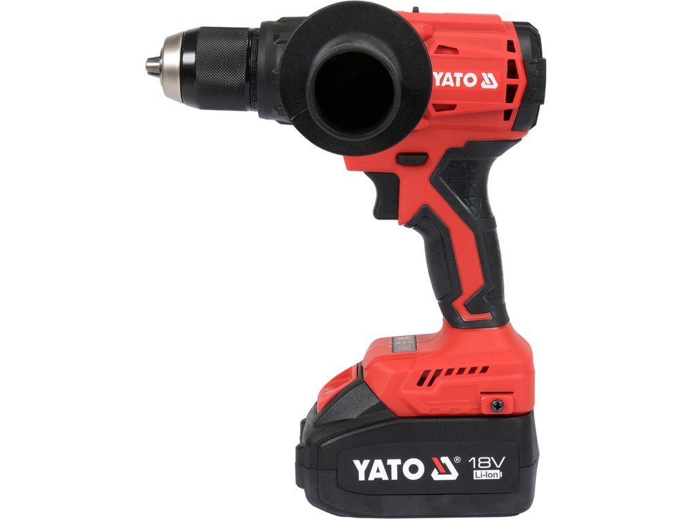 VISSEUSE PERC.PERCU.120Nm 2Batt.4Ah 18V Brushless — YATO YT-8277915 - SME IMPORT