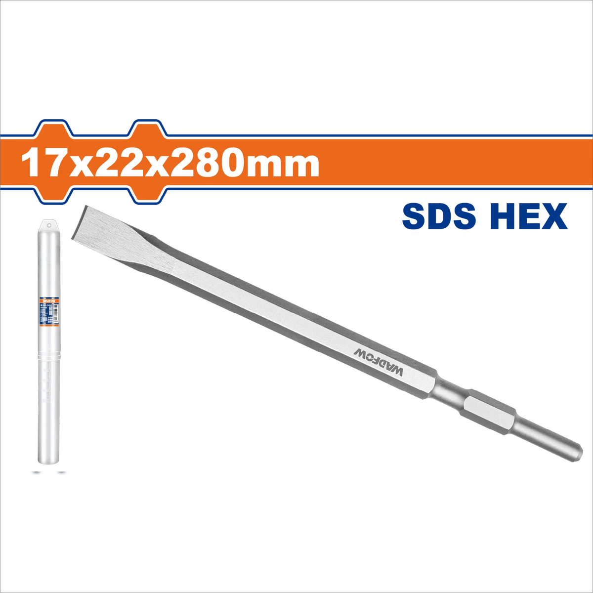 WADFOW burin sds hex 17×280 WGZ1206 - SME IMPORT