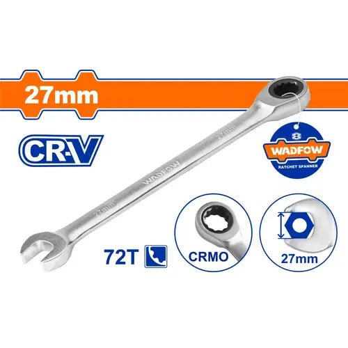 WADFOW cle mixte a cliquet 27mm WSA5127 - SME IMPORT