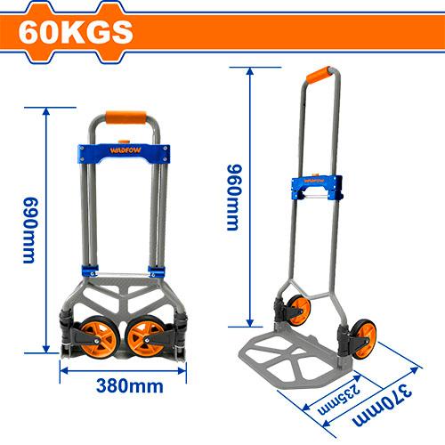 WADFOW diable pliable 60kg WWB9A06 - SME IMPORT