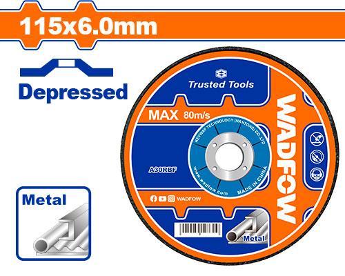 WADFOW disque acier 115×6 WAC1346 - SME IMPORT