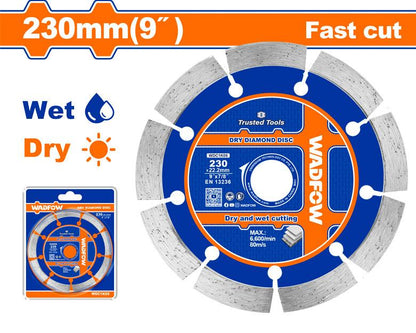 WADFOW disque diamant sec 230mm WDC1K05 - SME IMPORT