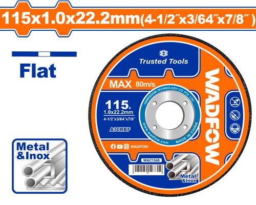 WADFOW disque inox 115x1mm WAC1345 - SME IMPORT