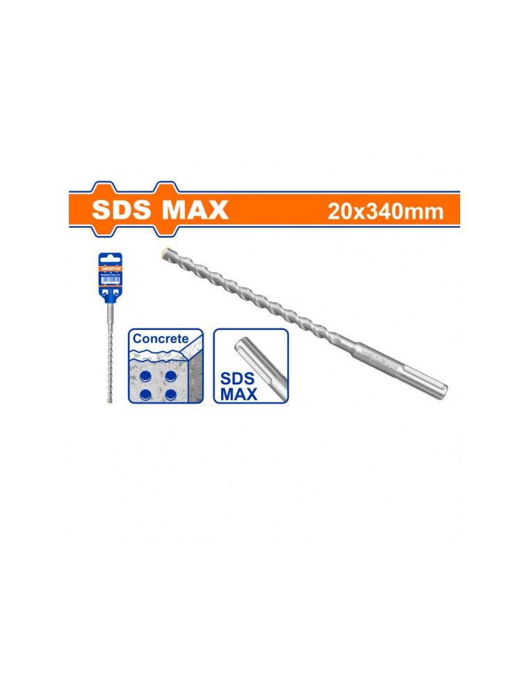 WADFOW Foret SDS-Max 20×340 mm – WHD02034 - SME IMPORT
