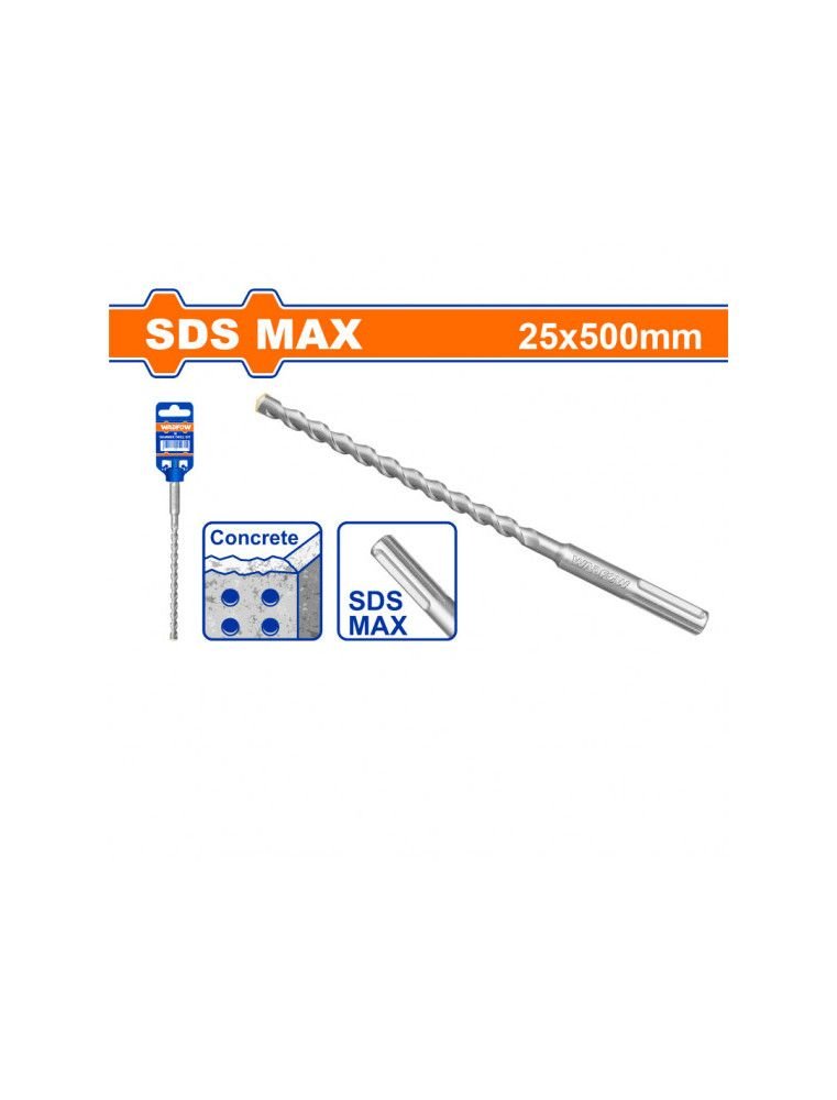 WADFOW Foret SDS-Max 25×500 mm – WHD02554 - SME IMPORT