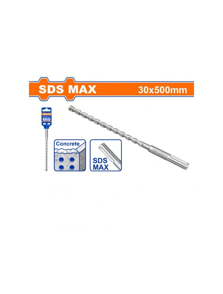 WADFOW Foret SDS-Max 30×500 mm – WHD03054 - SME IMPORT