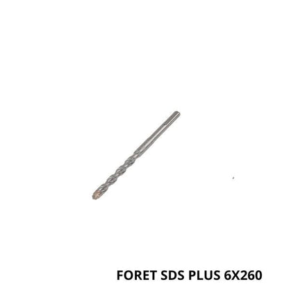 WADFOW Foret SDS-Plus 6×260 mm – WHD1218 - SME IMPORT