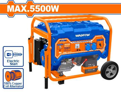 WADFOW groupe électrogène essence a/batterie 5500w WGEAA08 - SME IMPORT