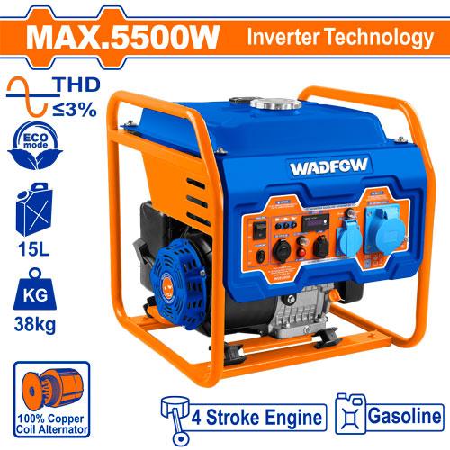 WADFOW groupe électrogène essence inverter 5500w WGEAB08 - SME IMPORT