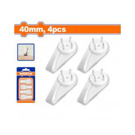 WADFOW Jeu de crochet ABS 40 mm, 4 pièces – WPHK1K02 - SME IMPORT