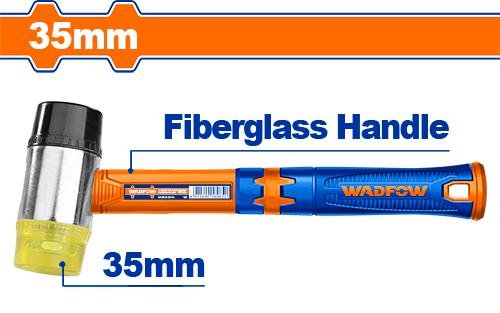 WADFOW maillet caoutchouc 35mm fibre WHM7305 - SME IMPORT
