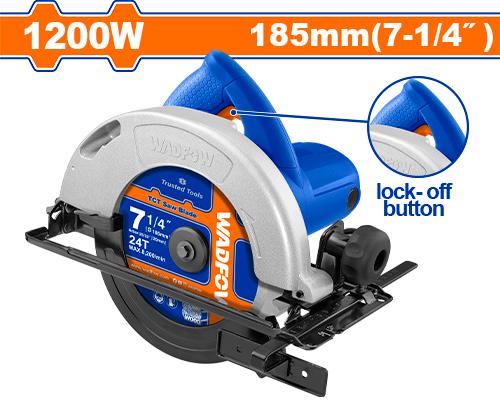 WCW1512001 scie circulaire 1200W WADFOW - SME IMPORT