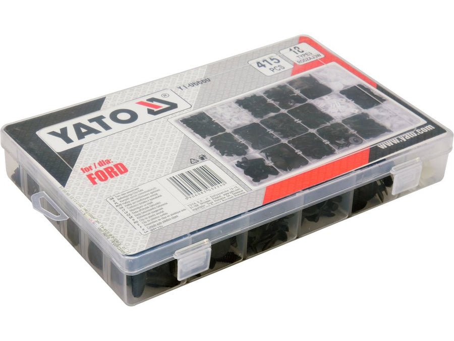 YATO YT-06660 – Kit de clips automobiles Ford, 415 pièces - SME IMPORT