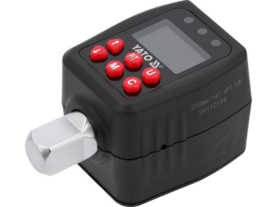 YATO YT-07535 – Adaptateur dynamométrique numérique 1/2", 10–200 Nm - SME IMPORT