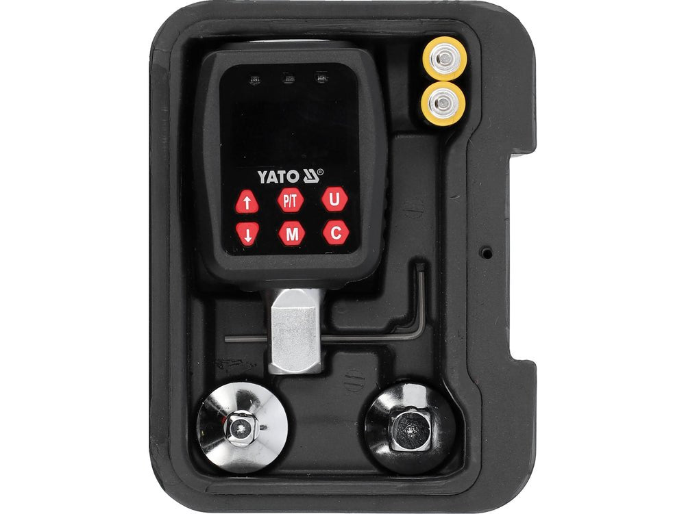 YATO YT-07535 – Adaptateur dynamométrique numérique 1/2", 10–200 Nm - SME IMPORT