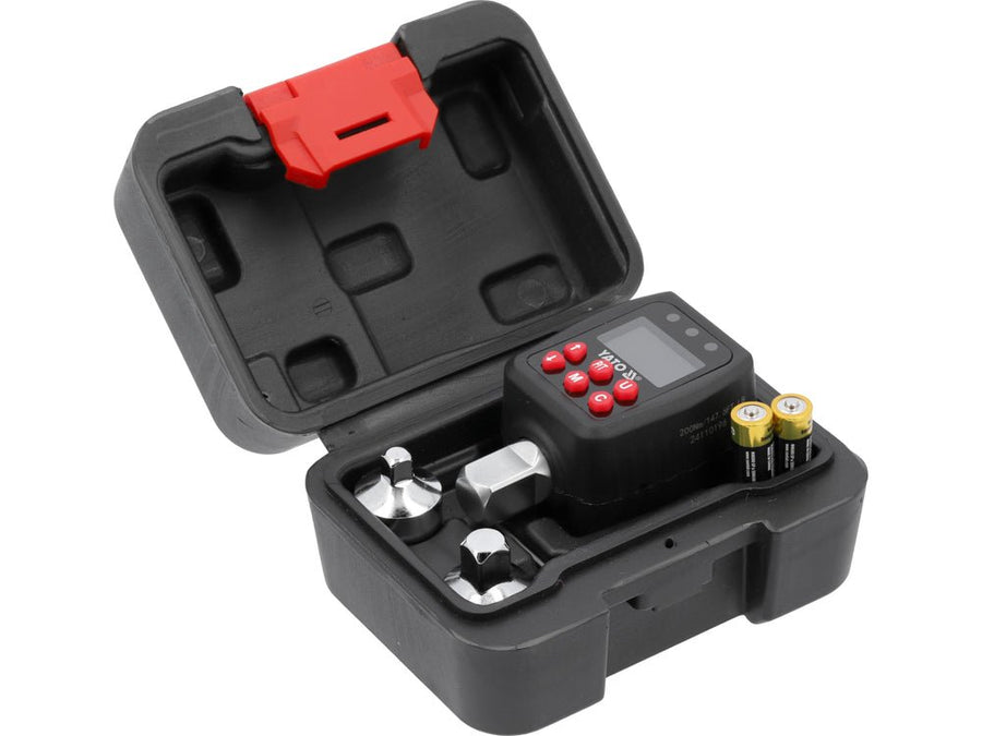 YATO YT-07535 – Adaptateur dynamométrique numérique 1/2", 10–200 Nm - SME IMPORT