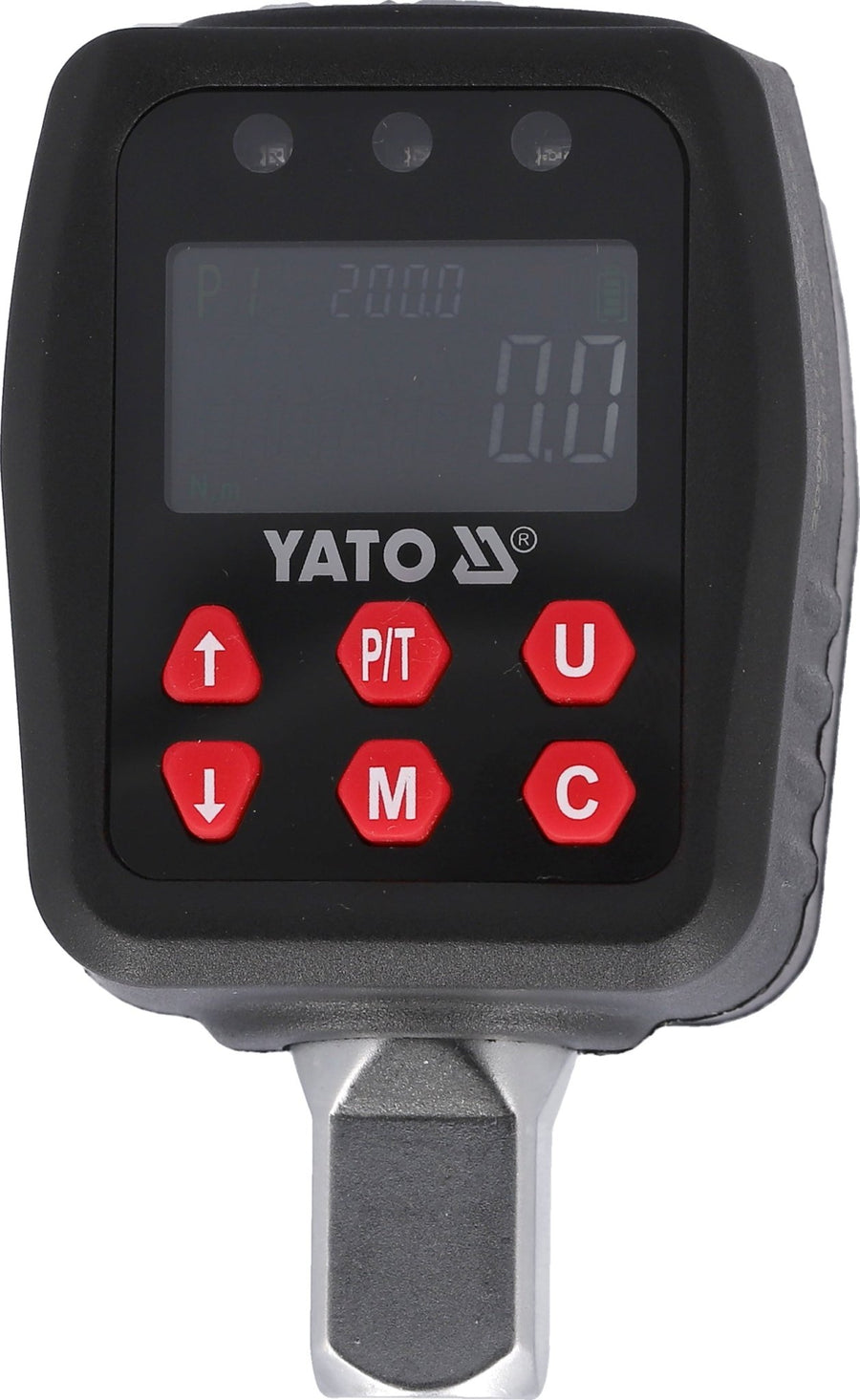 YATO YT-07535 – Adaptateur dynamométrique numérique 1/2", 10–200 Nm - SME IMPORT