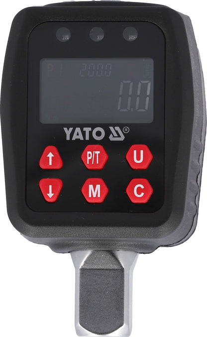 YATO YT-07535 – Adaptateur dynamométrique numérique 1/2", 10–200 Nm